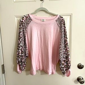 Umgee blouse cheetah